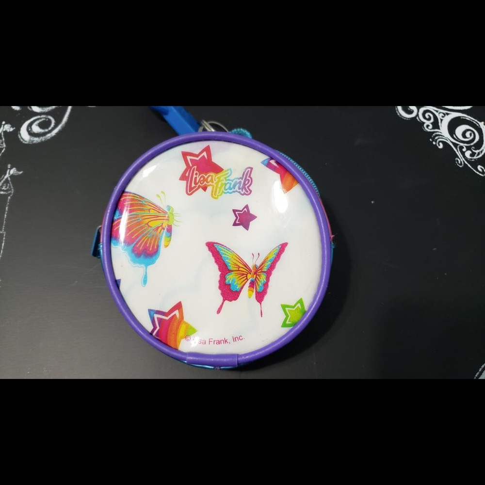 Lisa Frank vintage coin purse